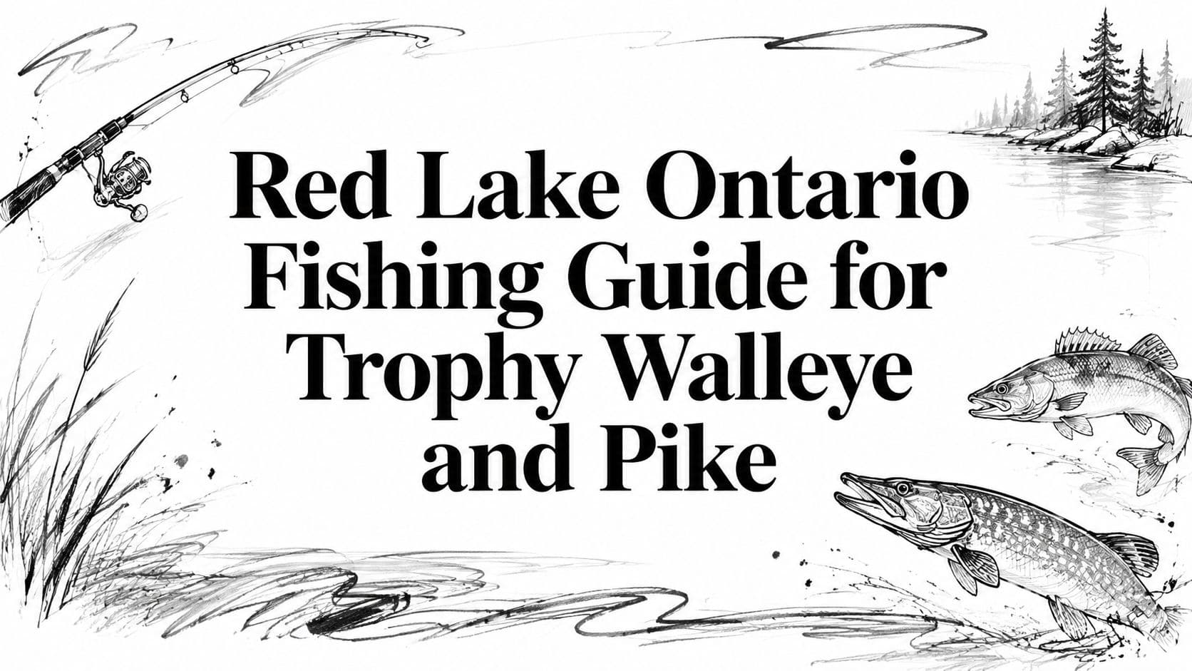 Red Lake Ontario Fishing Guide for Trophy Walleye and Pike
