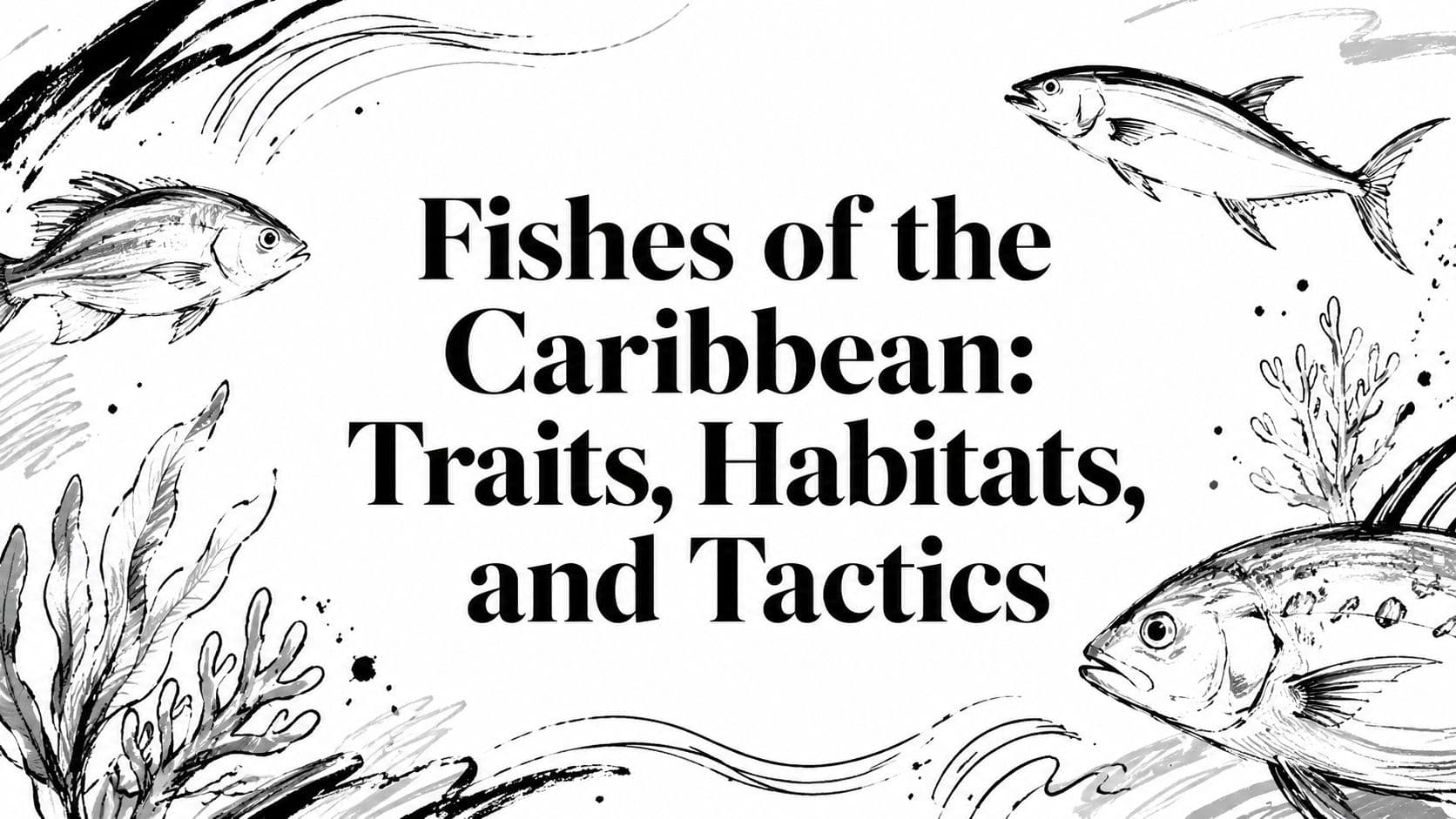Fishes of the Caribbean: Traits, Habitats, and Tactics