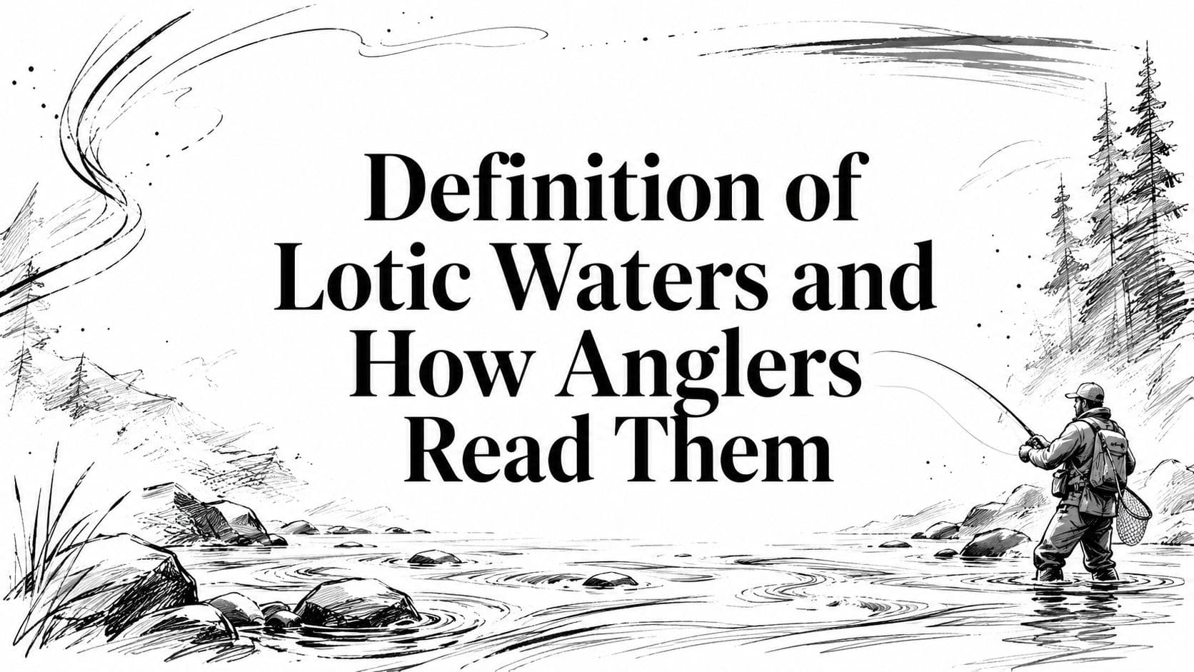 Definition of Lotic Waters and How Anglers Read Them