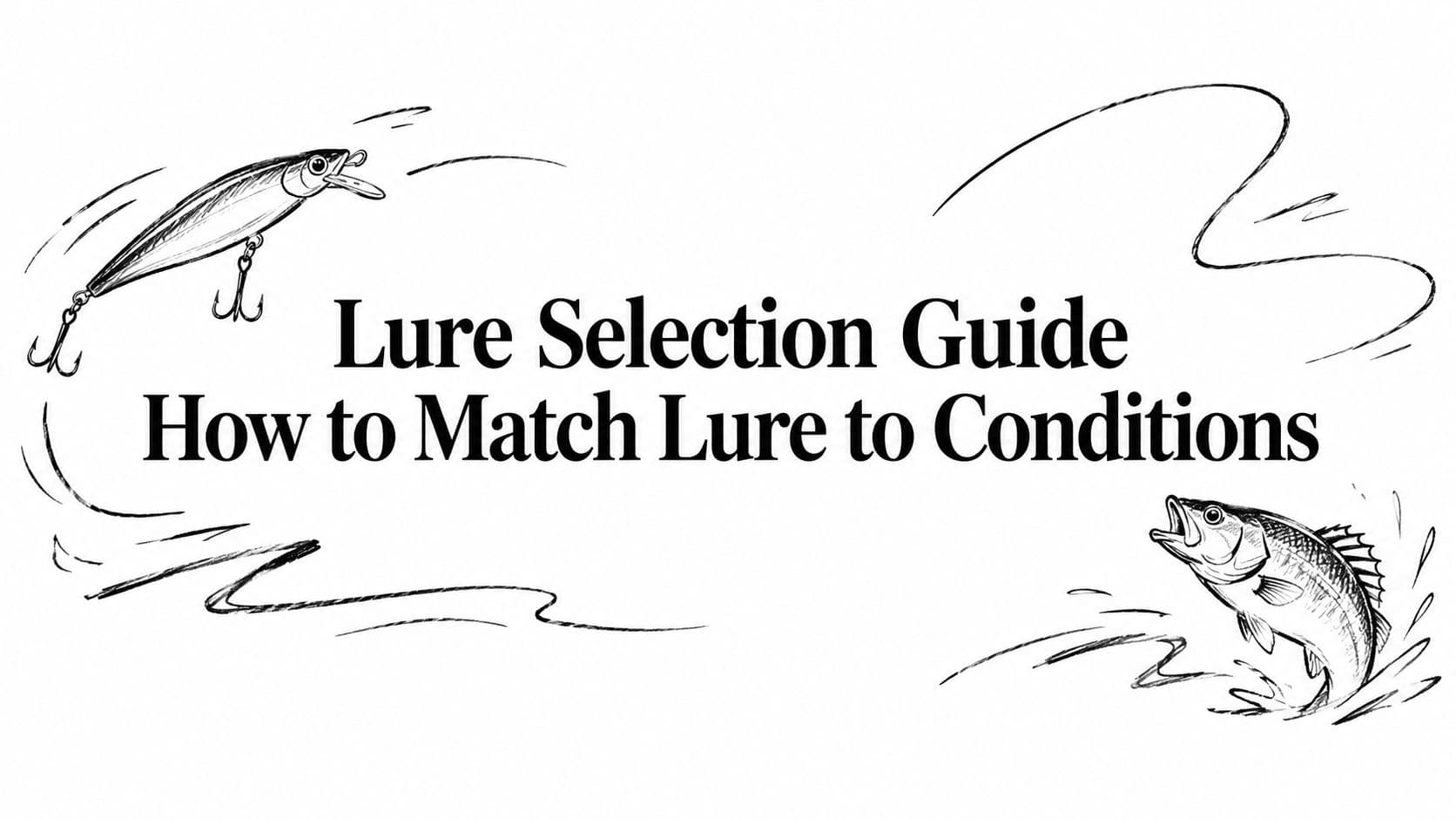 Lure Selection Guide How to Match Lure to Conditions